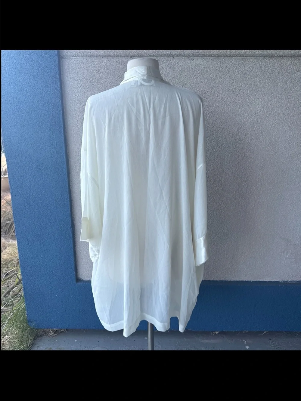 Vintage Gold Label Victoria’s Secret White Sheer Robe